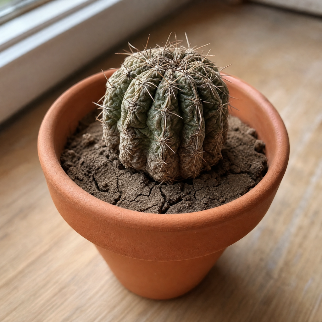 Cactus Arrugado que Pierde Forma: Causas, Diagnóstico y Cómo Recuperarlo